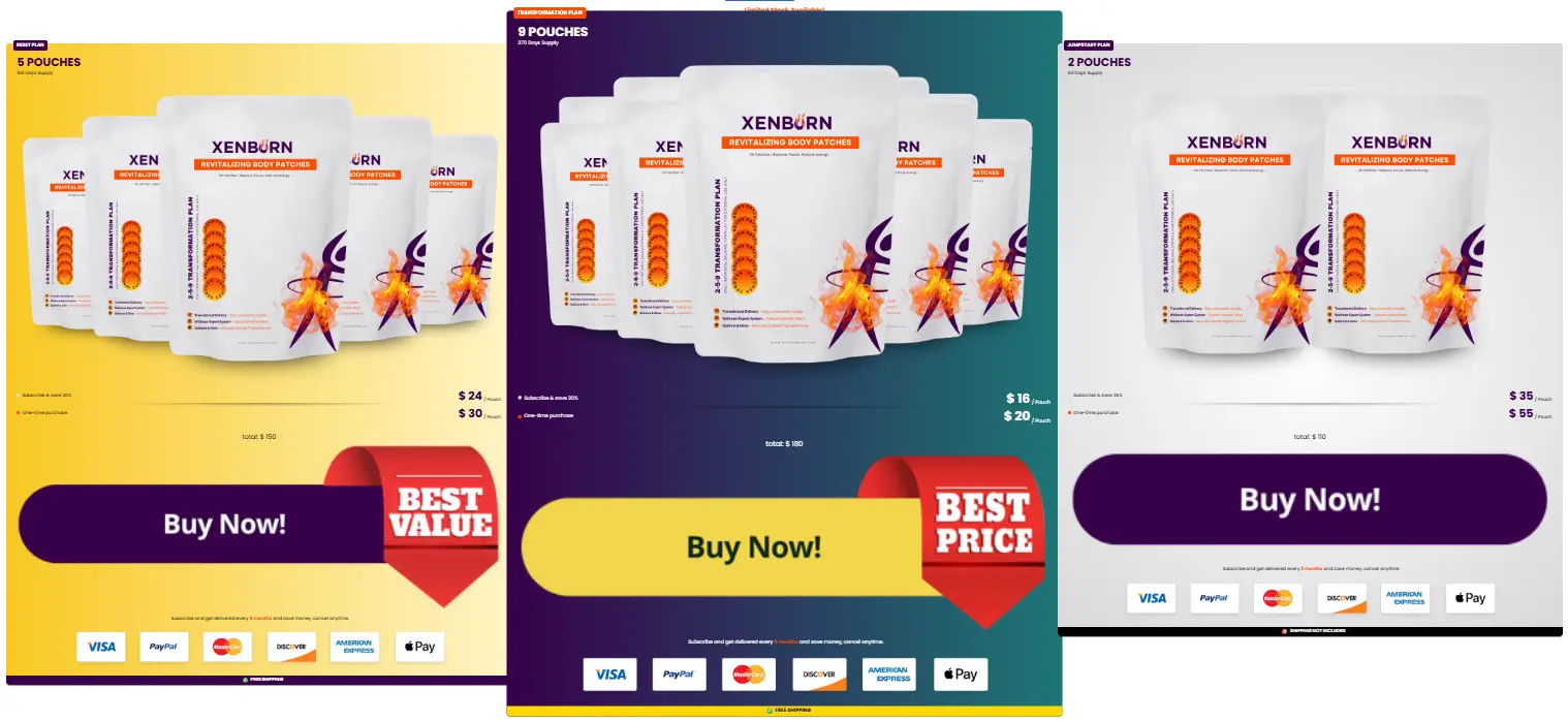 XenBurn-Pricing-Options